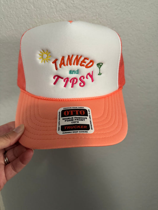 Tanned and Tipsy Trucker Hat